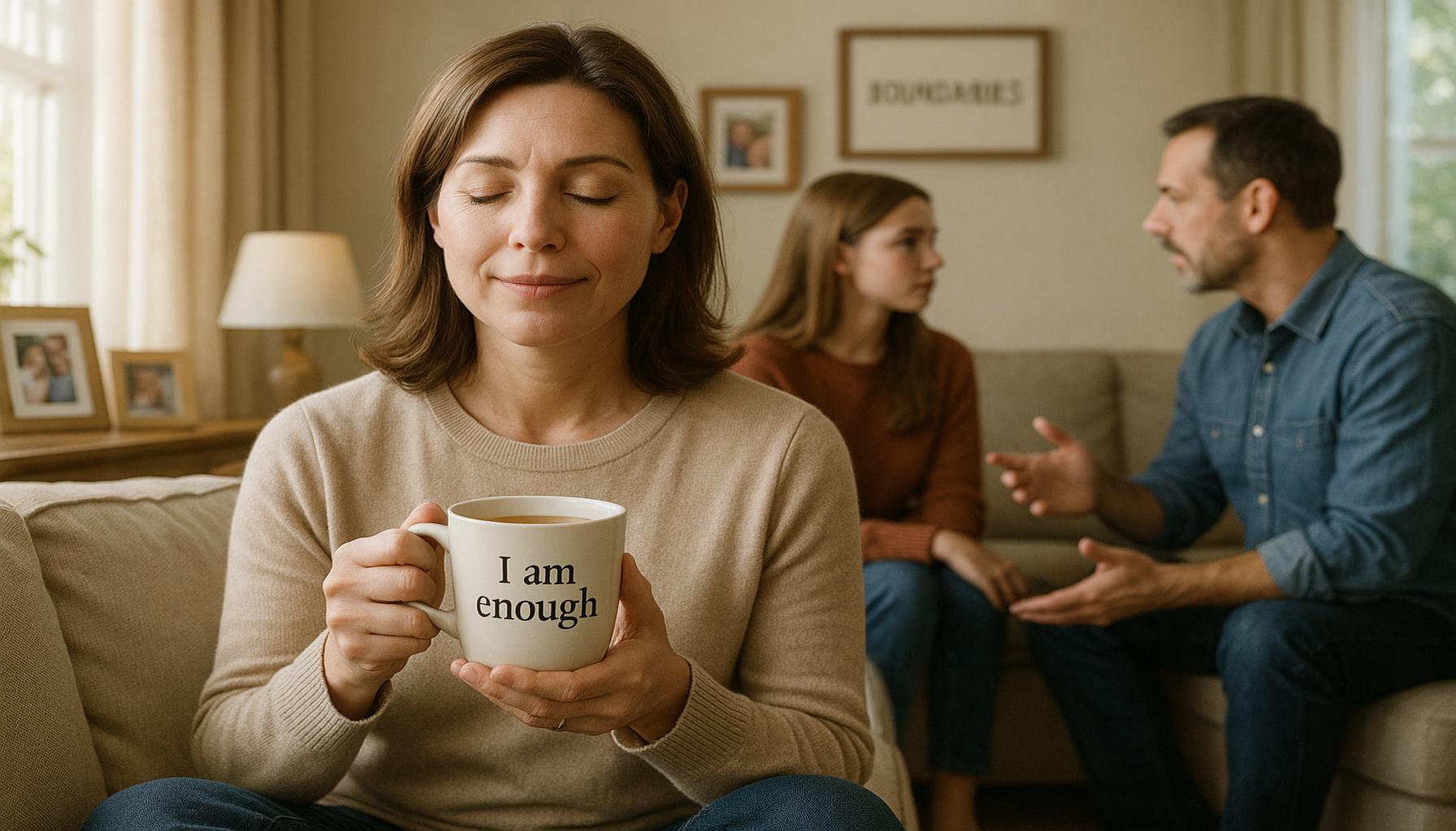 How to Use Positive Affirmations to Set Boundaries in Family Environments